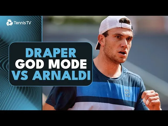 Vidéo: Jack Draper MODE DIEU contre Arnaldi | Madrid 2025 Vidéo: Jack Draper MODE DIEU contre Arnaldi | Madrid 2025
