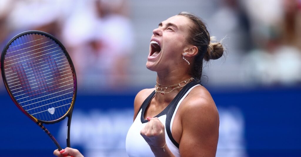 A l’expérience, Sabalenka domine une Anisimova toujours trop tendre et imprécise. A l’expérience, Sabalenka domine une Anisimova toujours trop tendre et imprécise.