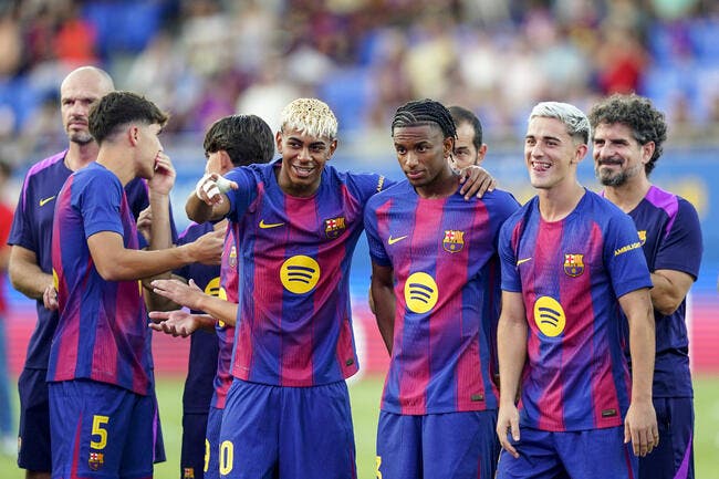Le PSG en pleurs, le Barça l'imite Le PSG en pleurs, le Barça l'imite