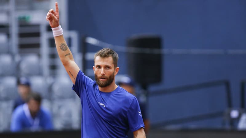 Des débuts de rêve: la France remporte ses deux premiers simples face à la Croatie et se rapproche du Final 8 de la Coupe Davis Des débuts de rêve: la France remporte ses deux premiers simples face à la Croatie et se rapproche du Final 8 de la Coupe Davis