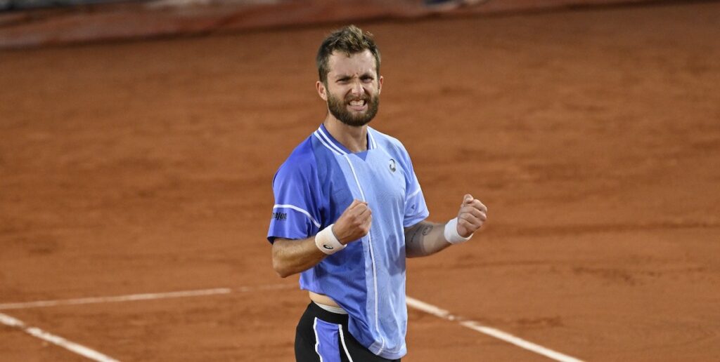 Première rêvée pour Corentin Moutet ! Première rêvée pour Corentin Moutet !