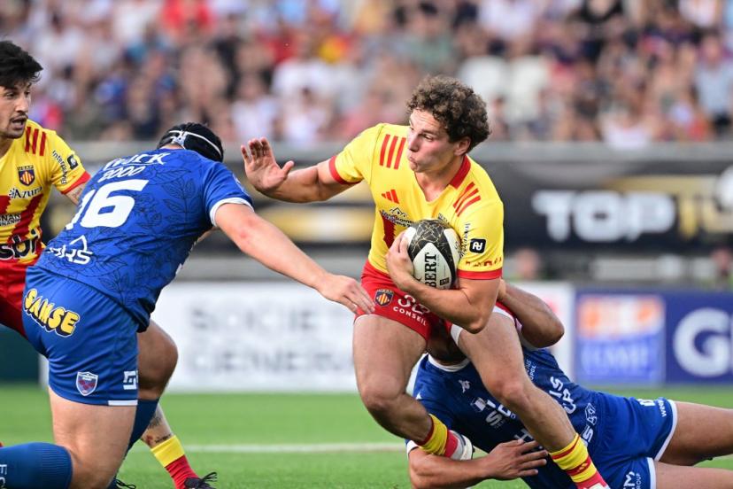 Valentin Delpy, qui appartient au Stade Toulousain, en prêt à Colomiers (Pro D2) Valentin Delpy, qui appartient au Stade Toulousain, en prêt à Colomiers (Pro D2)