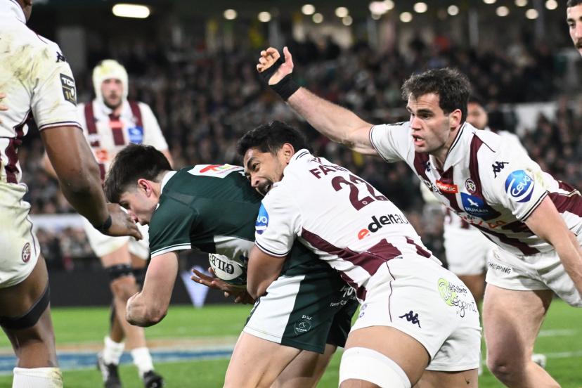 Damian Penaud et Yoram Moefana ménagés à l'entraînement par l'UBB, avant la réception de Leicester en Coupe des champions