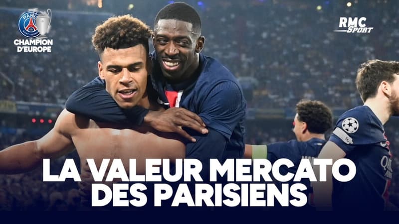 Combien valent les joueurs du PSG sur le mercato ?