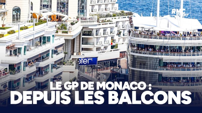 GP de Monaco : La course, vue depuis des balcons privés loués pour l'occasion