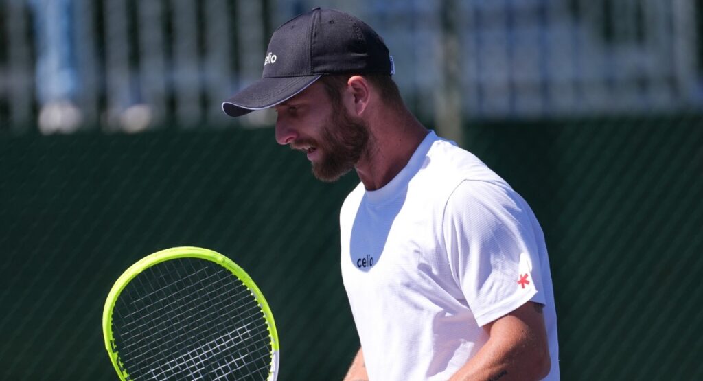 Corentin Moutet : « Sur cette surface, il y a quand même plus de temps. On glisse. C’est plus facile d’avoir des sensations. On joue plus de balles… »