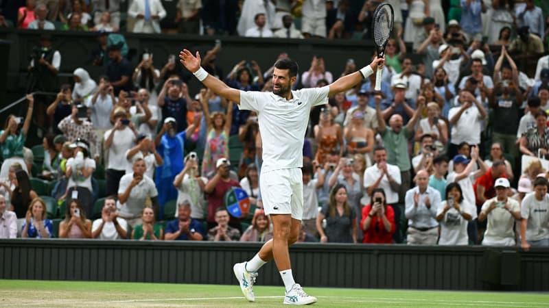 Wimbledon: au-delà de 4h56, Novak Djokovic est imprenable