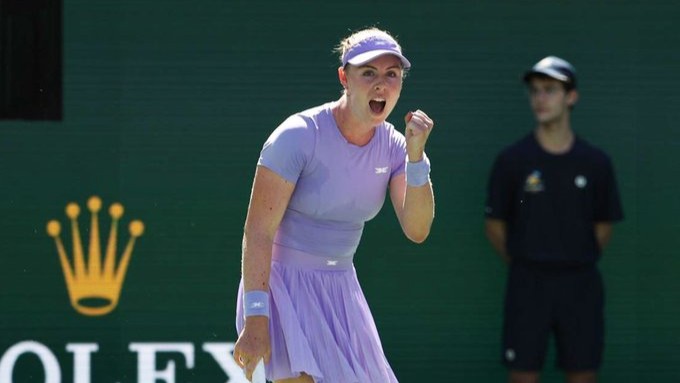 WTA - Indian Wells  : Talia Gibson : 