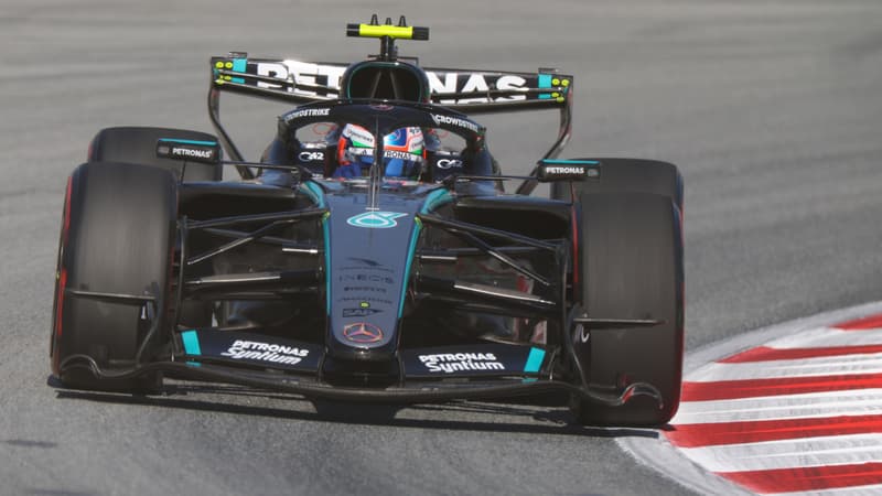 Formule 1: George Russell s'offre la pole position au terme des qualifications du Grand Prix de Barcelone
