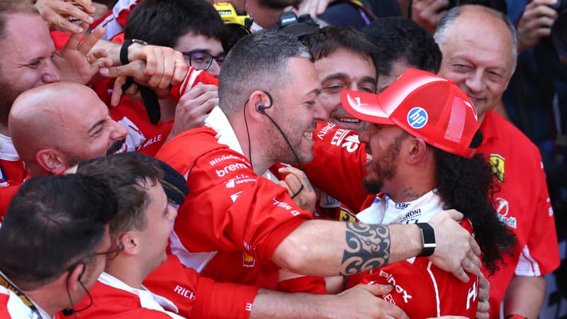 La victoire d'une légende... et de la patience: vainqueur du GP de Barcelone, Lewis Hamilton signe sa première victoire chez Ferrari