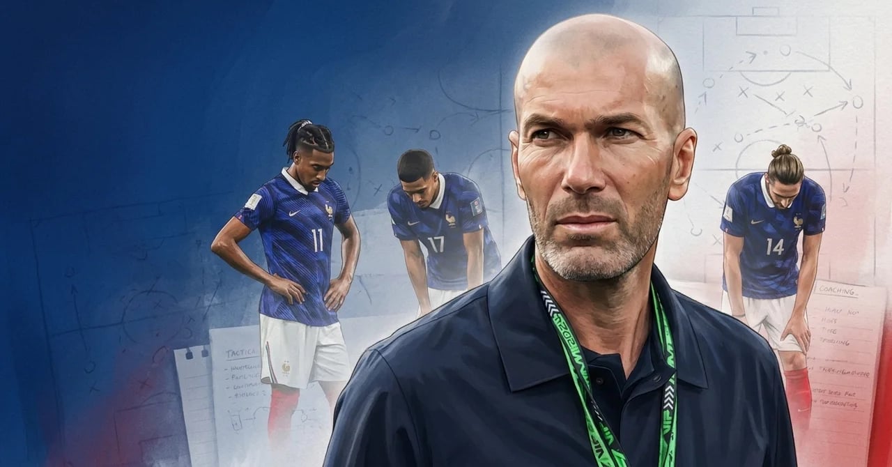 Équipe de France : trois cadres menacés par l’arrivée de Zidane
