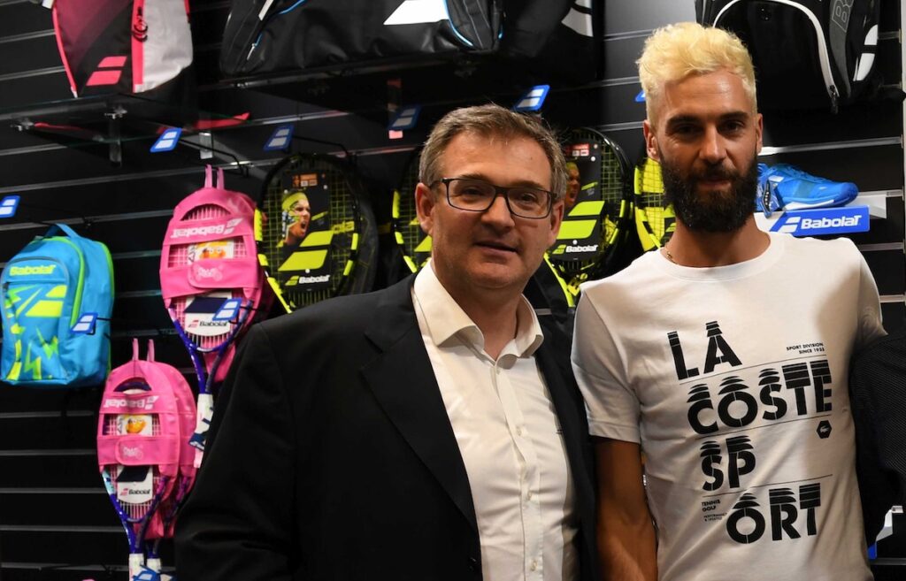 14ème : Éric Babolat, 55 ans, PDG de Babolat