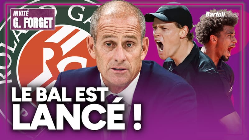 Une chance pour Arthur Fils face à Sinner ? Guy Forget ouvre le bal de Roland-Garros 2026 dans Bartoli Time ! 