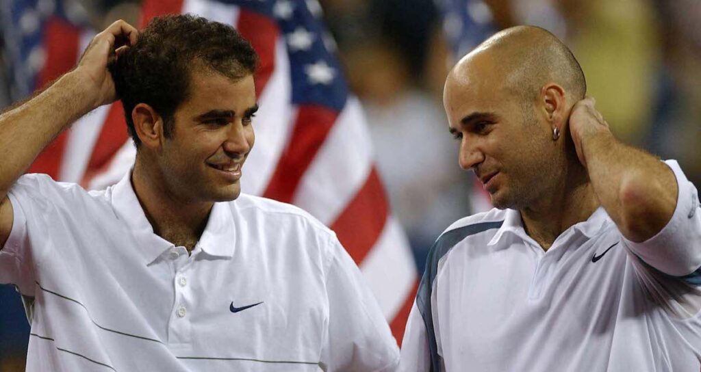Andre Agassi sur Pete Sampras : « Je me disais qu’il n’arriverait à rien. J’avais tellement de peine pour lui. Il n’arrivait pas à frapper un revers, il avait l’air tellement paresseux et insouciant à l’entraînement »