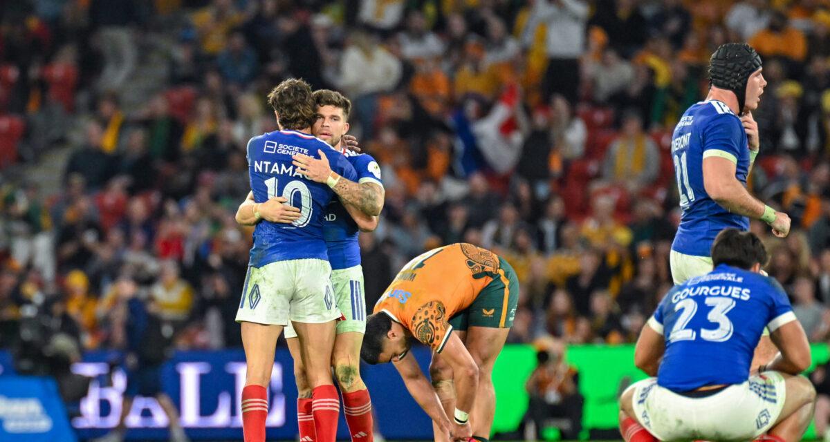 XV de France : « J’ai aussi appris à découvrir un peu plus Matthieu », Ntamack croit en son association avec Jalibert