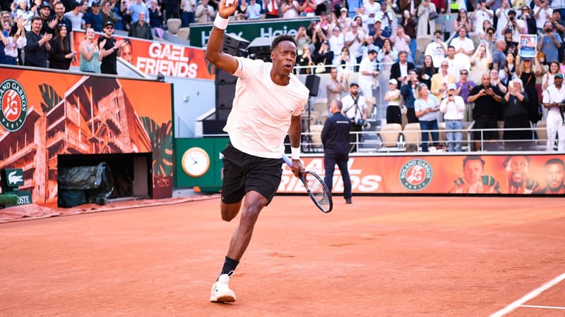 Tennis: musique, table ronde, tournoi avec Sinner et Djokovic... la soirée d’adieux XXL de Gaël Monfils à Roland-Garros