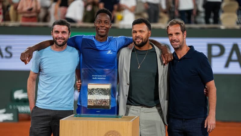 Nadal, Djokovic, Federer, les Mousquetaires, Noah... Les hommage pour Gaël Monfils après sa dernière à Roland-Garros