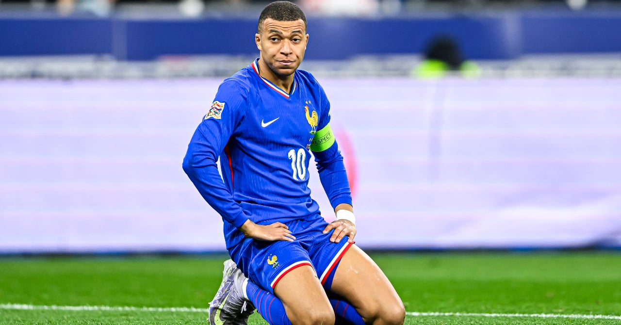 Mbappé déclassé chez les Bleus