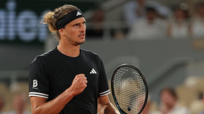 Halys-Zverev: le numéro 3 mondial tient son rang et se hisse en huitième de finale de Roland-Garros