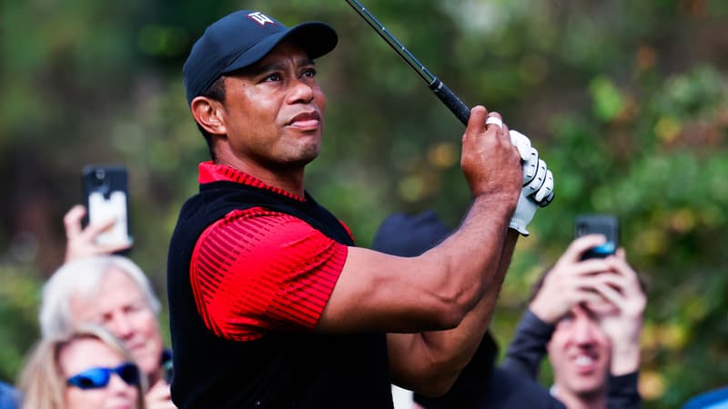 Golf: Tiger Woods, de nouveau impliqué dans un accident de la circulation, arrêté pour 